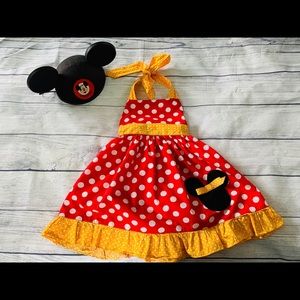 Minnie Mouse Halter Dress